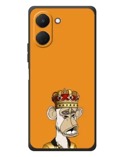 Чехол для TECNO Spark Go 3 с картинкой «Золотая обезьяна Bored Ape»