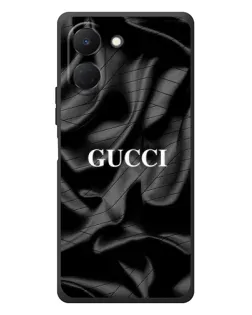 Чехол для TECNO Spark Go 3 с картинкой «Gucci — шелковые волны»