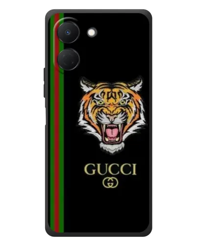 Чехол для TECNO Spark Go 3 с картинкой «Тигр Gucci»