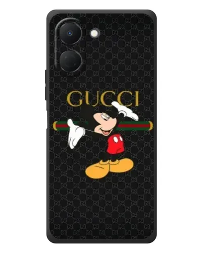 Чехол для TECNO Spark Go 3 с картинкой «Микки Маус Gucci»