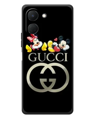 Чехол для TECNO Spark Go 3 с картинкой «Gucci — герои Disney»