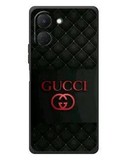 Чехол для TECNO Spark Go 3 с картинкой «Gucci — стеганый черный» Чехол для TECNO Spark Go 3 с картинкой «Gucci — стеганый черный»
