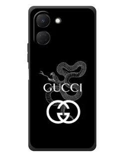 Чехол для TECNO Spark Go 3 с картинкой «Gucci — серебряная змея» Чехол для TECNO Spark Go 3 с картинкой «Gucci — серебряная змея»