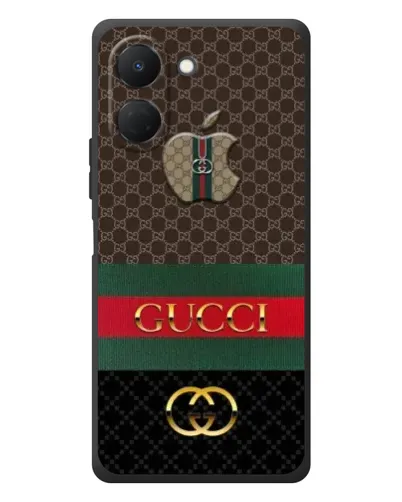 Чехол для TECNO Spark Go 3 с картинкой «Gucci — брендированный десерт»
