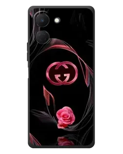 Чехол для TECNO Spark Go 3 с картинкой «Gucci — неоновая роза» Чехол для TECNO Spark Go 3 с картинкой «Gucci — неоновая роза»