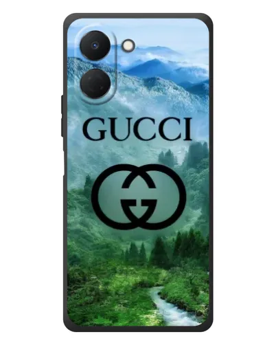 Чехол для TECNO Spark Go 3 с картинкой «Gucci — горный пейзаж»