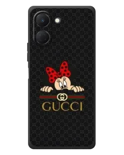 Чехол для TECNO Spark Go 3 с картинкой «Минни Маус Gucci — черный» Чехол для TECNO Spark Go 3 с картинкой «Минни Маус Gucci — черный»