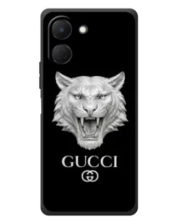 Чехол для TECNO Spark Go 3 с картинкой «Gucci — серебряный лев» Чехол для TECNO Spark Go 3 с картинкой «Gucci — серебряный лев»