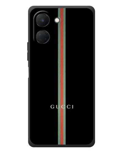 Чехол для TECNO Spark Go 3 с картинкой «Gucci — строгая линия» Чехол для TECNO Spark Go 3 с картинкой «Gucci — строгая линия»