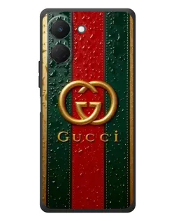 Чехол для TECNO Spark Go 3 с картинкой «Gucci — фирменная полоса и золото» Чехол для TECNO Spark Go 3 с картинкой «Gucci — фирменная полоса и золото»