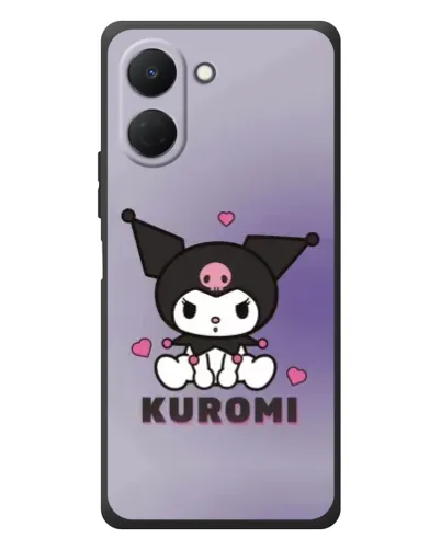 Чехол для TECNO Spark Go 3 с картинкой «Kuromi — фиолетовый арт» Чехол для TECNO Spark Go 3 с картинкой «Kuromi — фиолетовый арт»