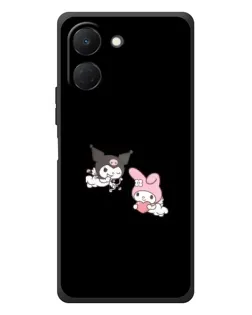 Чохол для TECNO Spark Go 3 з картинкою «My Melody та Kuromi»