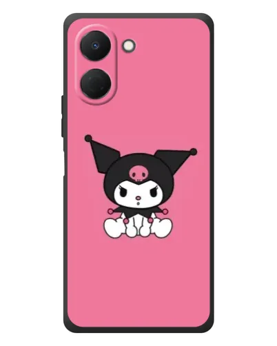 Чехол для TECNO Spark Go 3 с картинкой «Хмурая Kuromi» Чехол для TECNO Spark Go 3 с картинкой «Хмурая Kuromi»