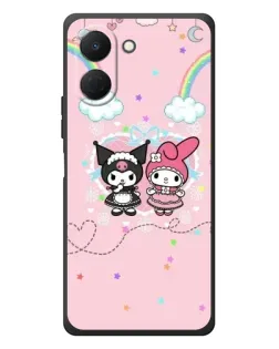 Чохол для TECNO Spark Go 3 з картинкою «My Melody та Kuromi»