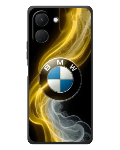 Чехол для TECNO Spark Go 3 с картинкой «Золотистый дым BMW» Чехол для TECNO Spark Go 3 с картинкой «Золотистый дым BMW»