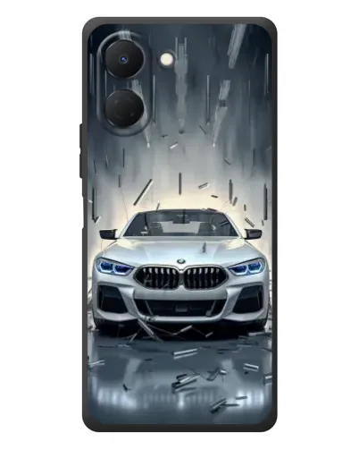 Чехол для TECNO Spark Go 3 с картинкой «BMW в свете фар» Чехол для TECNO Spark Go 3 с картинкой «BMW в свете фар»