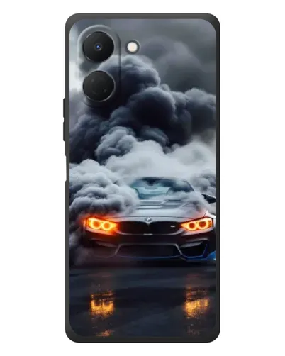 Чехол для TECNO Spark Go 3 с картинкой «BMW в дыму» Чехол для TECNO Spark Go 3 с картинкой «BMW в дыму»