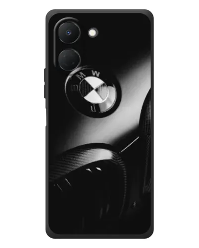 Чехол для TECNO Spark Go 3 с картинкой «Эмблема BMW — макро» Чехол для TECNO Spark Go 3 с картинкой «Эмблема BMW — макро»