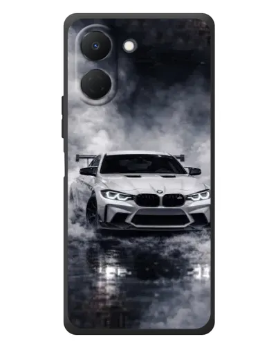 Чехол для TECNO Spark Go 3 с картинкой «BMW сквозь туман» Чехол для TECNO Spark Go 3 с картинкой «BMW сквозь туман»
