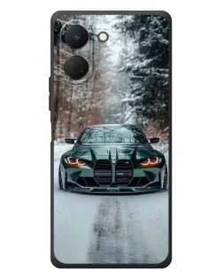 Чехол для TECNO Spark Go 3 с картинкой «BMW в зимнем лесу» Чехол для TECNO Spark Go 3 с картинкой «BMW в зимнем лесу»
