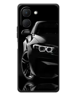 Чехол для TECNO Spark Go 3 с картинкой «Черная BMW — профиль» Чехол для TECNO Spark Go 3 с картинкой «Черная BMW — профиль»