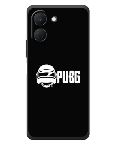 Чехол для TECNO Spark Go 3 с картинкой «PUBG — классический лого»