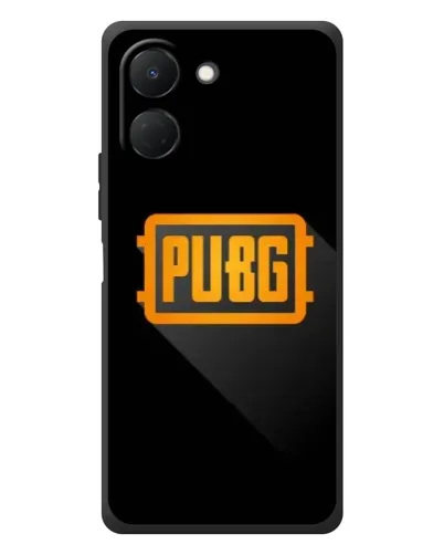 Чехол для TECNO Spark Go 3 с картинкой «PUBG — рамка лого»