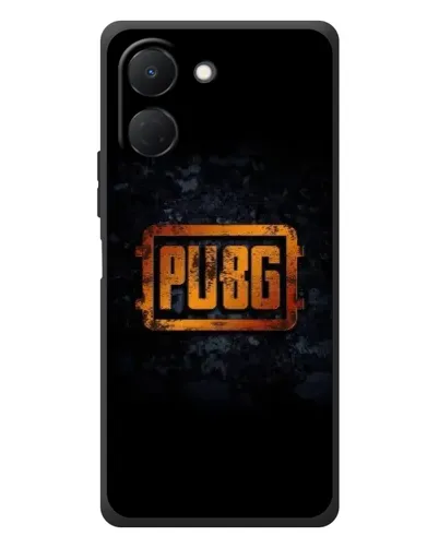 Чехол для TECNO Spark Go 3 с картинкой «PUBG — золотой логотип»