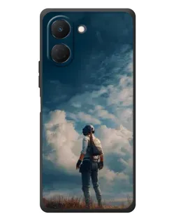 Чехол для TECNO Spark Go 3 с картинкой «Герой PUBG на скале» Чехол для TECNO Spark Go 3 с картинкой «Герой PUBG на скале»
