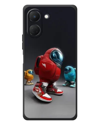 Чохол для TECNO Spark Go 3 з картинкою «Among Us — 3D стиль» Чохол для TECNO Spark Go 3 з картинкою «Among Us — 3D стиль»