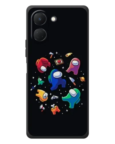 Чохол для TECNO Spark Go 3 з картинкою «Among Us космос» Чохол для TECNO Spark Go 3 з картинкою «Among Us космос»