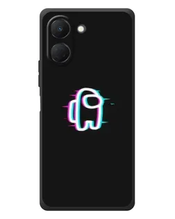 Чохол для TECNO Spark Go 3 з картинкою «Among Us неон»