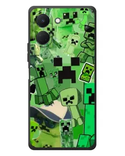Чохол для TECNO Spark Go 3 з картинкою «Кріпери Minecraft» Чохол для TECNO Spark Go 3 з картинкою «Кріпери Minecraft»