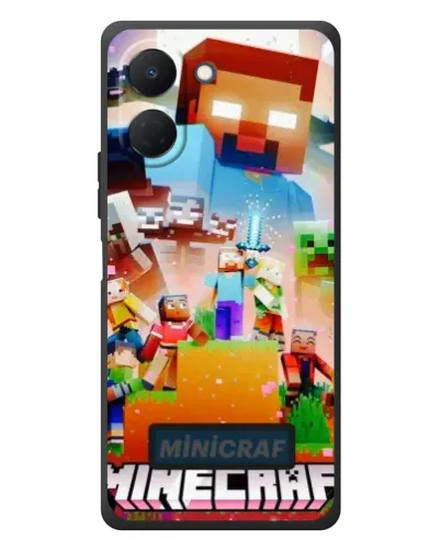 Чехол для TECNO Spark Go 3 с картинкой «Minecraft герои игры» Чехол для TECNO Spark Go 3 с картинкой «Minecraft герои игры»