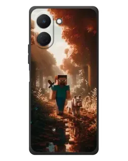 Чохол для TECNO Spark Go 3 з картинкою «Стів у лісі» Чохол для TECNO Spark Go 3 з картинкою «Стів у лісі»