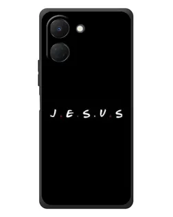 Чехол для TECNO Spark Go 3 с картинкой «Точки веры J.E.S.U.S.»