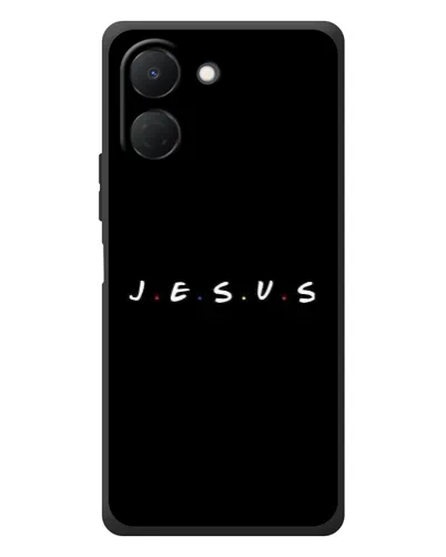 Чехол для TECNO Spark Go 3 с картинкой «Точки веры J.E.S.U.S.»