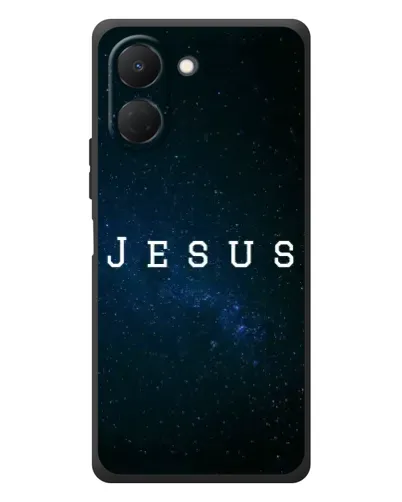Чехол для TECNO Spark Go 3 с картинкой «Звездное небо Jesus»
