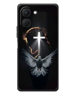 Чехол для TECNO Spark Go 3 с картинкой «Голубь и Свет»