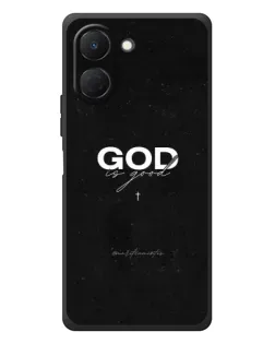 Чехол для TECNO Spark Go 3 с картинкой «GOD — Бог над всем»