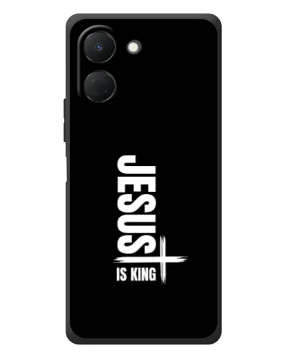 Чехол для TECNO Spark Go 3 с картинкой «Вертикаль веры Jesus»