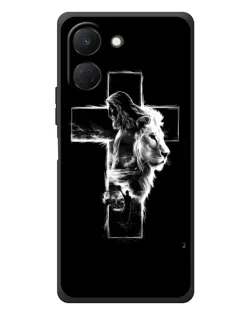 Чехол для TECNO Spark Go 3 с картинкой «Сияющий крест Jesus»