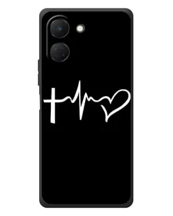 Чехол для TECNO Spark Go 3 с картинкой «Пульс веры»