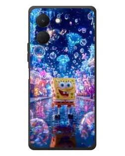 Чехол для TECNO Spark Go 3 с картинкой «Неоновый океан»