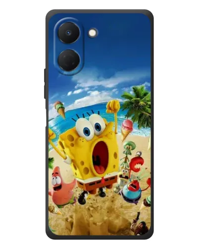 Чехол для TECNO Spark Go 3 с картинкой «Развлечения на пляже»