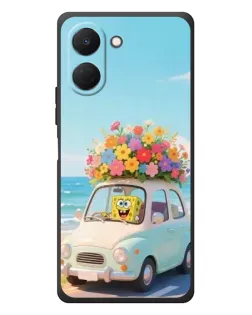 Чехол для TECNO Spark Go 3 с картинкой «Автомобильное путешествие»