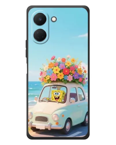 Чехол для TECNO Spark Go 3 с картинкой «Автомобильное путешествие»