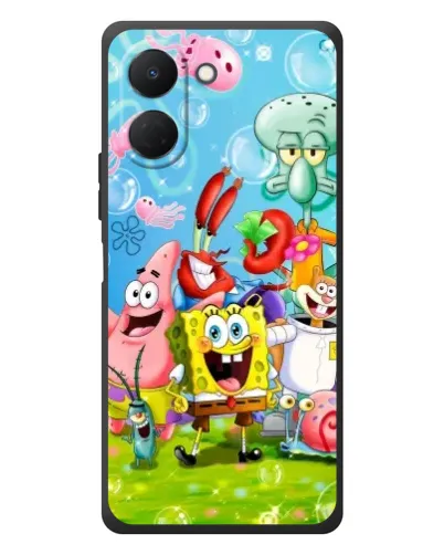 Чехол для TECNO Spark Go 3 с картинкой «Губка Боб и друзья» Чехол для TECNO Spark Go 3 с картинкой «Губка Боб и друзья»