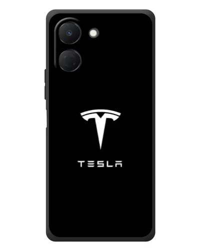 Чехол для TECNO Spark Go 3 с картинкой «Tesla White Logo» Чехол для TECNO Spark Go 3 с картинкой «Tesla White Logo»