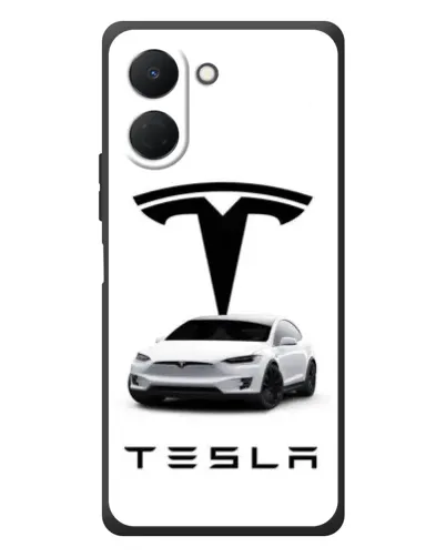 Чехол для TECNO Spark Go 3 с картинкой «Tesla White Style» Чехол для TECNO Spark Go 3 с картинкой «Tesla White Style»